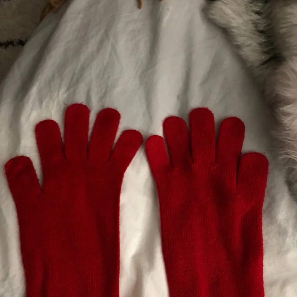 AMERICAN APPAREL LONG 2 TONE GLOVES WINTER ❄️